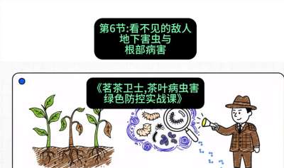 第06节：看不见的敌人&mdash;&mdash;地下害虫与根部病害，课程：《茗茶卫士&mdash;&mdash;茶叶病虫害绿色防控实战课》#识农AI